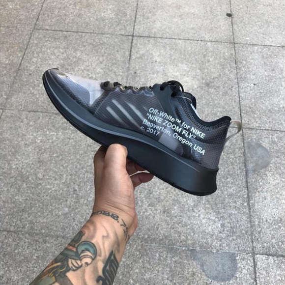 Off White Zoom Fly Black
